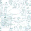 Dear Stella, Stitch & Glow, Sew Far Sew Good, White