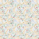 Dear Stella, Strawberry Jam, Field of Bunnies on White