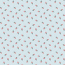 Dear Stella, Strawberry Jam, Tiny Strawberry Toss on Blue