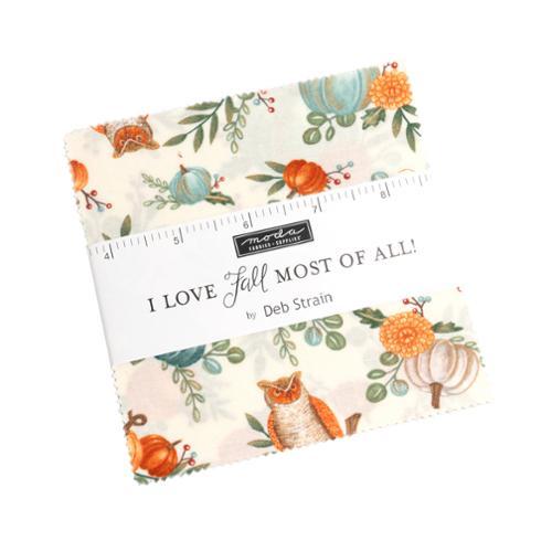 Deb Strain, I Love Fall Most of All, Charm Pack