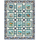 Deep Sea Dazzle/ Deep Blue Sea Quilt Kit