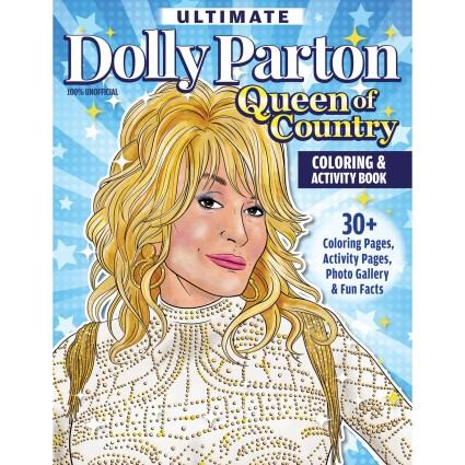 Dolly Parton Coloring & Activity Book