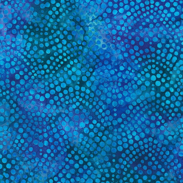 Dottie Batik,  Marine Blue