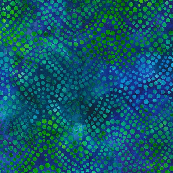 Dottie Batik, Ocean Blue