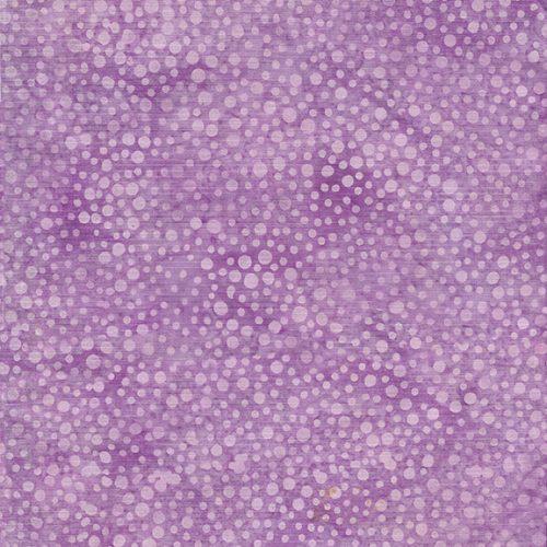 English Lavender Batiks, Dot, Pink Begonia