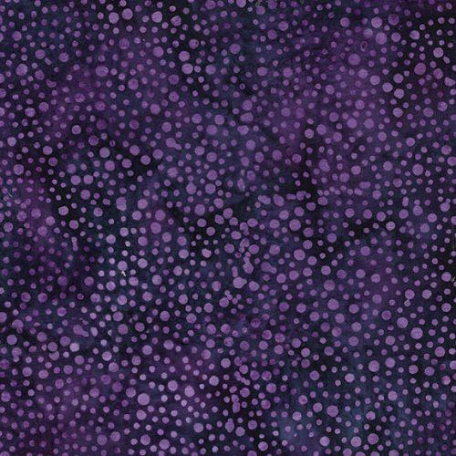 English Lavender Batiks, Dot, Purple