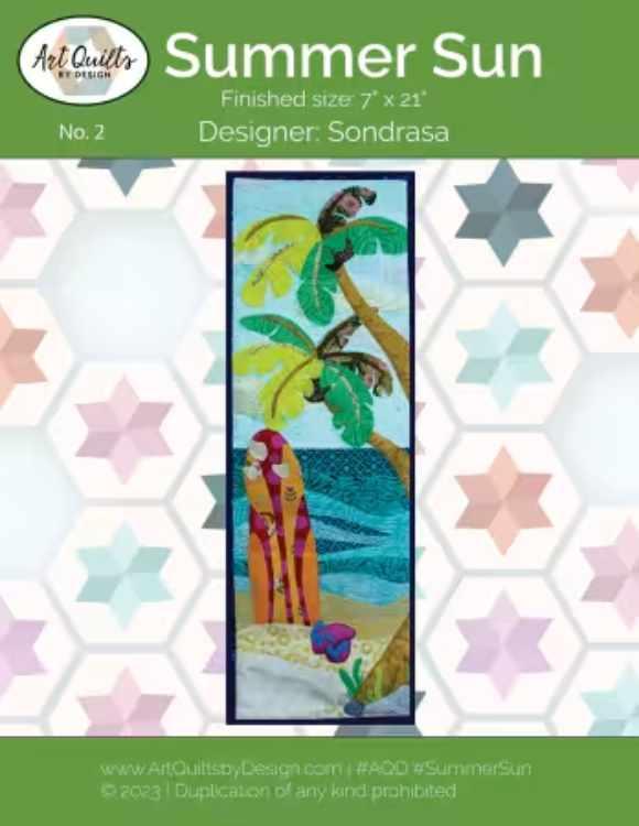 Art Quilts by Design, Summer Fun Applique Pattern