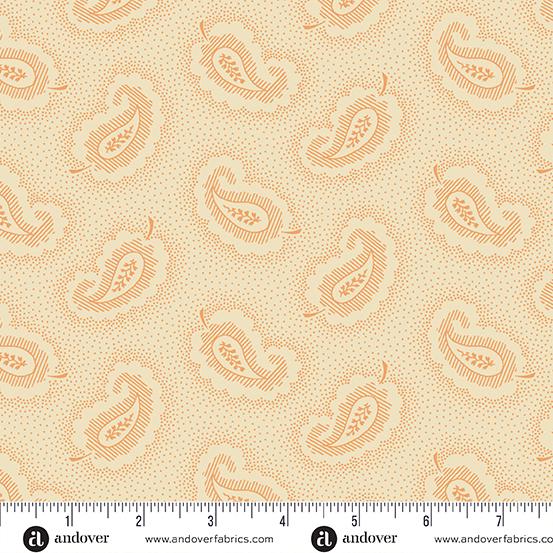 Andover Fabrics, Pumpkin & Licorice