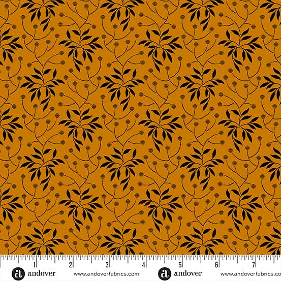 Andover Fabrics, Pumpkin & Licorice