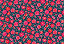 FIGO Fabrics, Florescence, Camellia, Navy
