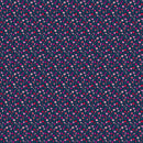 FIGO Fabrics, Florescence, Crocus, Navy