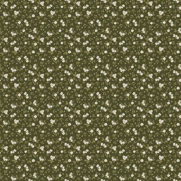FIGO Fabrics, Humblebee, Dogwood, Green