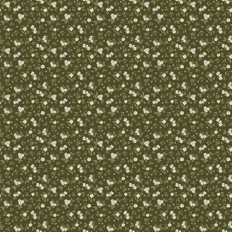 FIGO Fabrics, Humblebee, Dogwood, Green