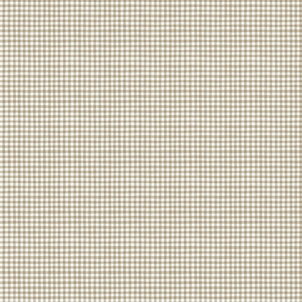FIGO Fabrics, Humblebee, Gingham, Taupe