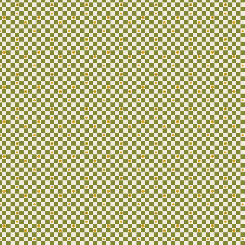 FIGO, Sarah Hearts, Joyful June, Checks, Green
