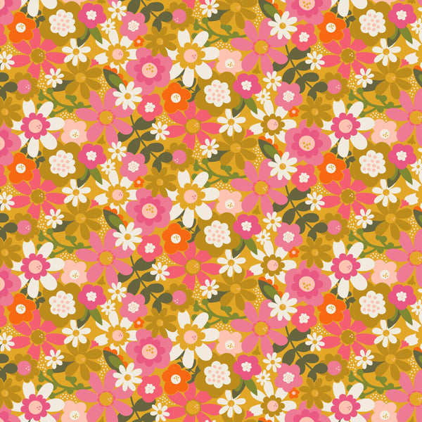 FIGO, Sarah Hearts, Joyful June, Floral, Canvas Weight