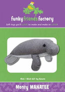 FUnky Friends, Monty Manatee Pattern