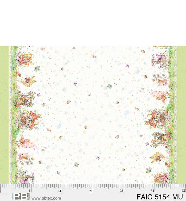 Fairy Garden, Double Border Print