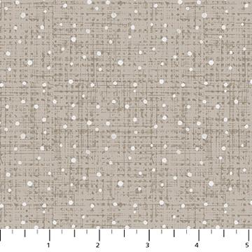 Figo Fabrics, Cozy Cubs, Irregular Dots on Caramel