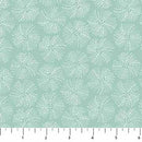 Figo Fabrics, Sea Botanica Rayon - Urchin Text - Mint