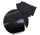 Fishscale Mermaid Vinyl, Iridescent Black