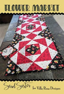 Flower Market Table Runner pattern by Villa Rosa
