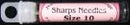 Foxglove Cottage Sharps Needle Size 10 16ct