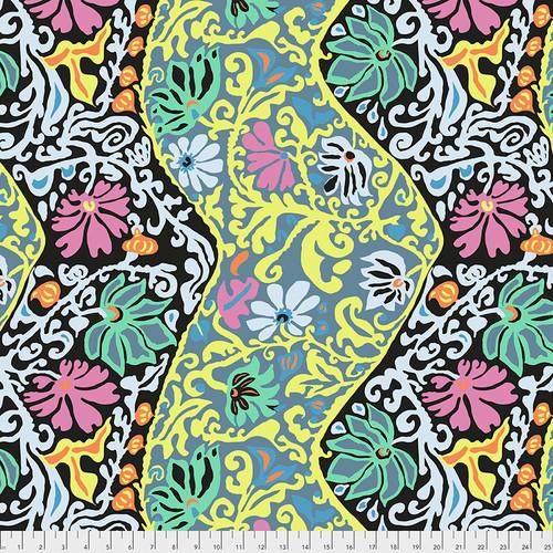 Free Spirit Fabrics, Kaffe Collective, Bali Brocade, Contrast