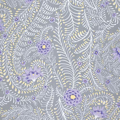 Free Spirit, Kaffe Fassett, Ferns, Grey