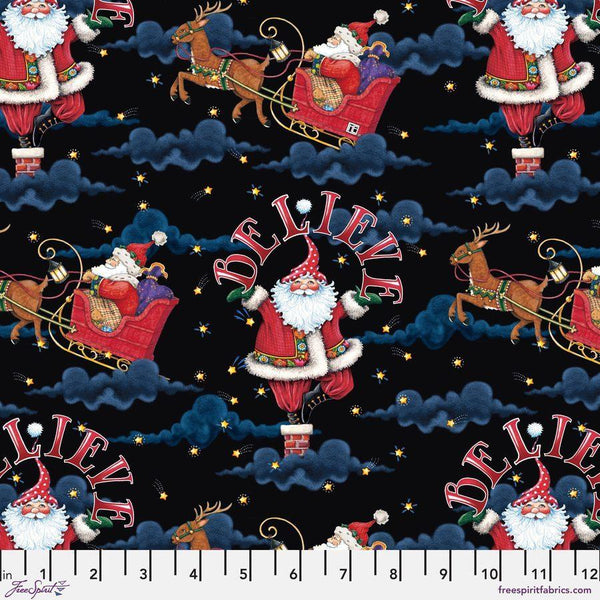 Free Spirit, So Much Joy, Believe Santa, Black