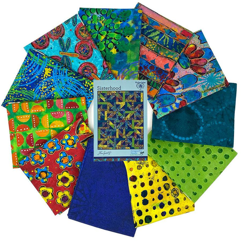 Free Sprirt, Dragonfly Dance. 11 pc  FQ Bundle with Pattern