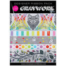 Freee Spirit, Graywork Ribbon Card, Fog