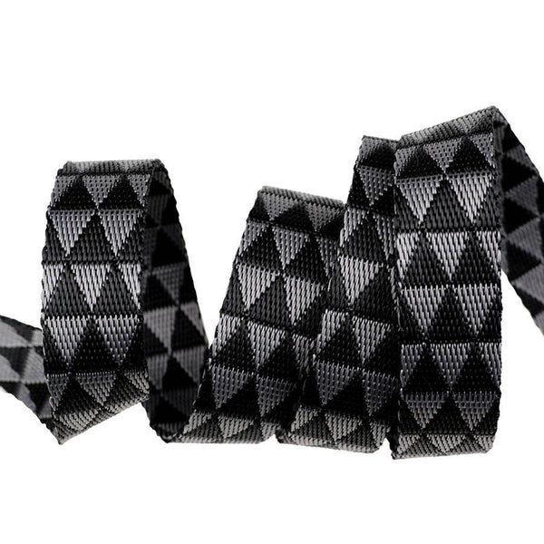 Freee Spirit, Graywork Webbing, Kinda Shady, 25mm/1", Carbon