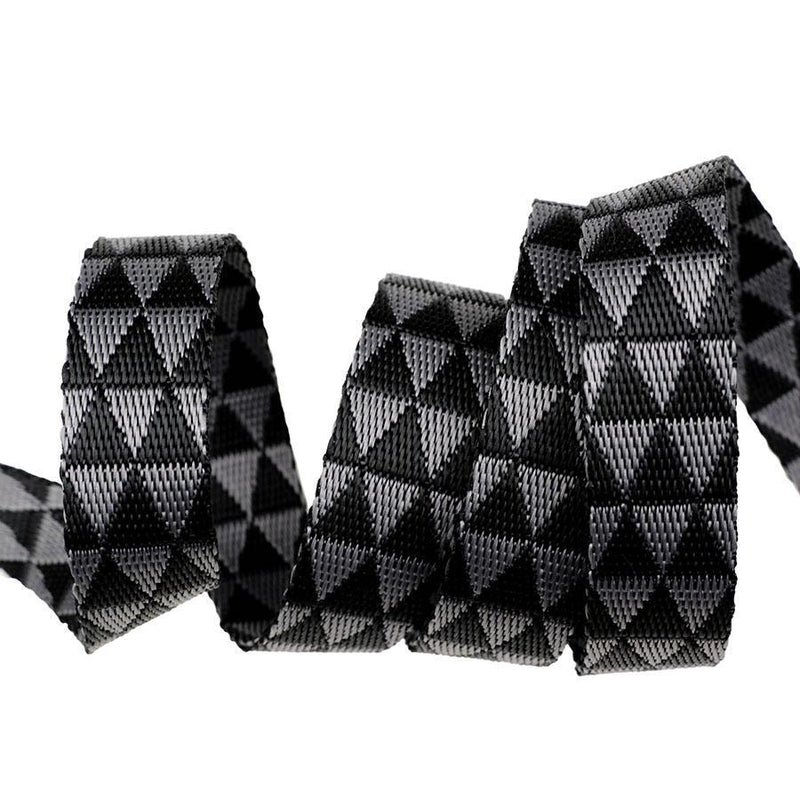 Freee Spirit, Graywork Webbing, Kinda Shady, 25mm/1", Carbon