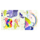 Freee Spirit, Love In The Wild, Main Panel, 24" X 43"