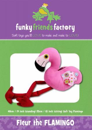 Funky Friends, Fleur Flamingo Doll Pattern