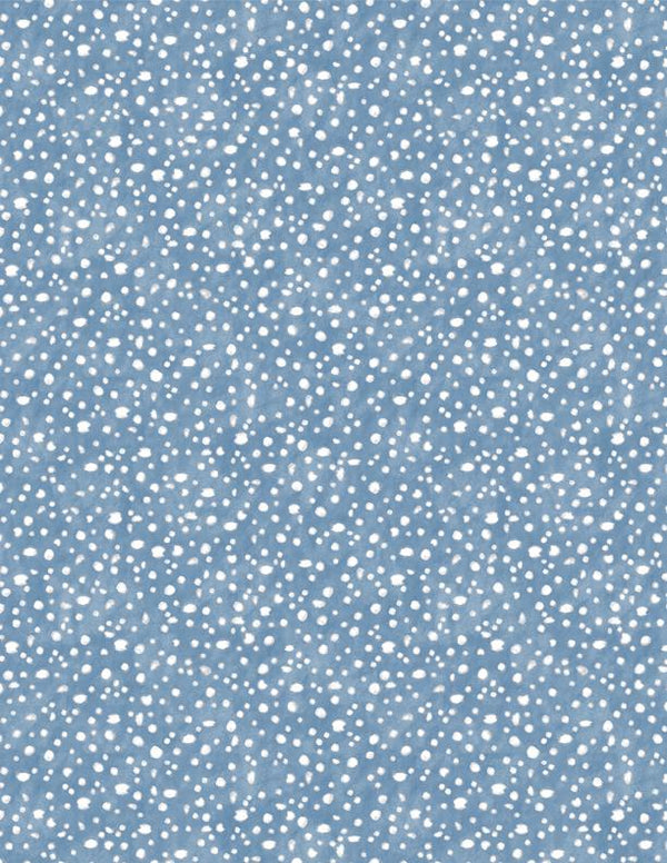 Gnome & Garden, Dots, Medium Blue