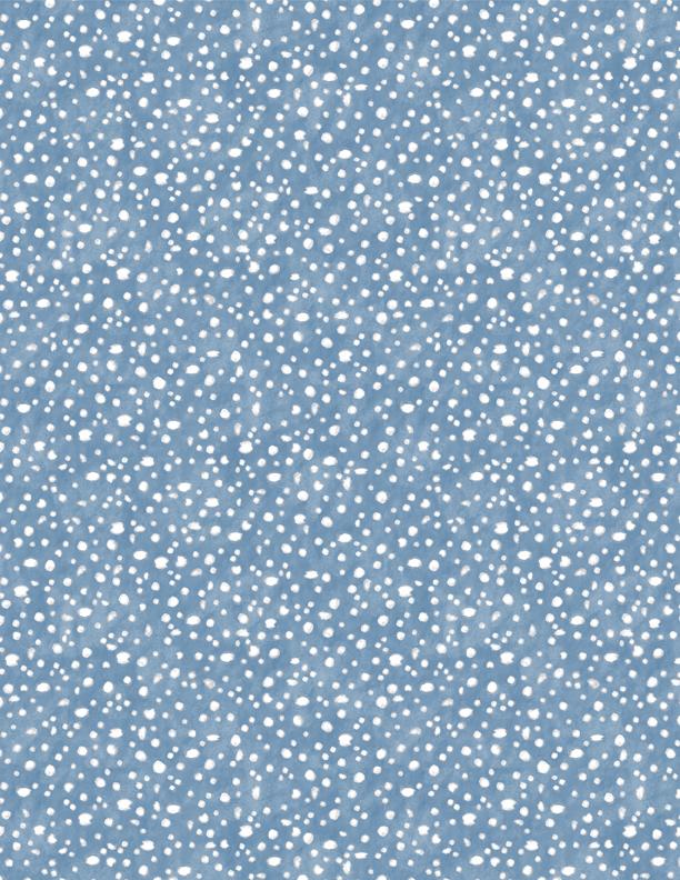 Gnome & Garden, Dots, Medium Blue