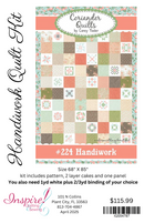 Moda Farbics, Handiwork Quilt Kit by Corey Yoder