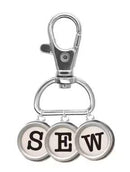 Happy SEW Charm Typewriter Keys