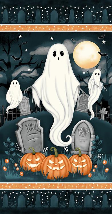 Henry Glass, Ghosts In The Graveyard, Main Panel, 24" X 42"
