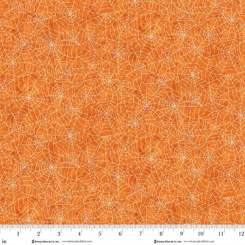Henry Glass, Ghosts In The Graveyard, Spiderwebs, Orange, Glow