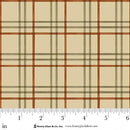 Henry Glass, Hello Pumpkin, Plaid, Tan