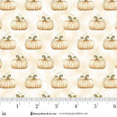Henry Glass, Hello Pumpkin, White Pumpkin Rows, Cream