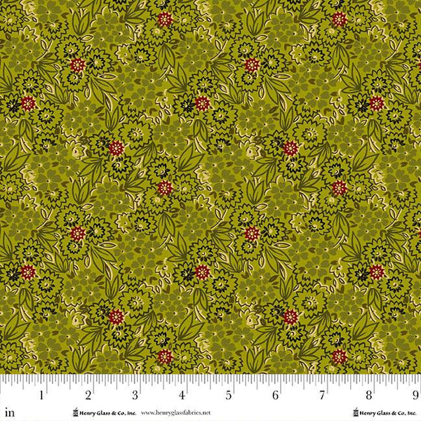 Henry Glass, Kim Diehl, Baubles & Balsam, Pressed Flowers, Evergreen