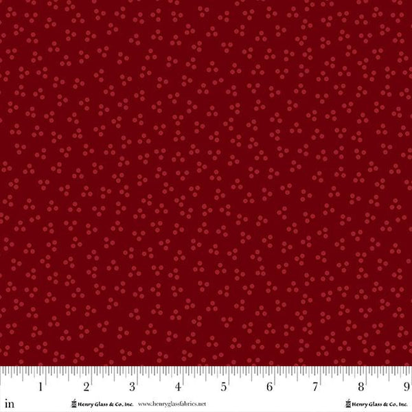 Henry Glass, Kim Diehl, Pennyberry Farm, Ditsy Dots, Red