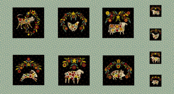 Henry Glass, Kim Diehl, Pennyberry Farm, Picture Panel, 24" X 43"