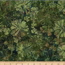 Hoffman , Bali Baik, Bold Floral, Olive