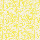 Hoffman Bali Batik, Abstract Circles, Citrine