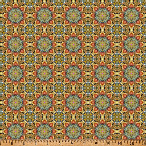 Hoffman Fabrics, Bubblelicious, Geometric, Gold